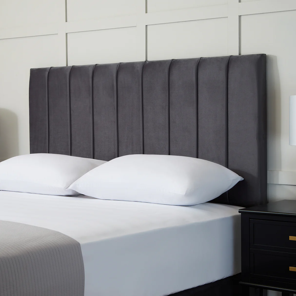 Opulence Montgomery Divan Bed Set with Headboard UK - Detail view of premium divan from Newcastle Beds UK